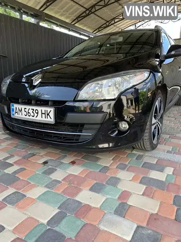 VF1KZ1S0645778780 Renault Megane 2011 Універсал 1.87 л. Фото 2