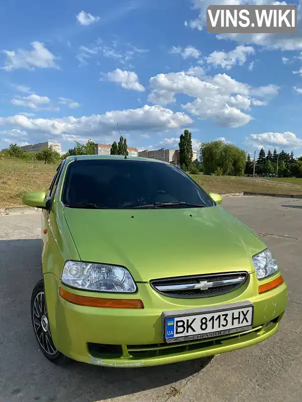 Седан Chevrolet Aveo 2004 1.5 л. Ручна / Механіка обл. Рівненська, Вараш (Кузнецовськ) - Фото 1/14