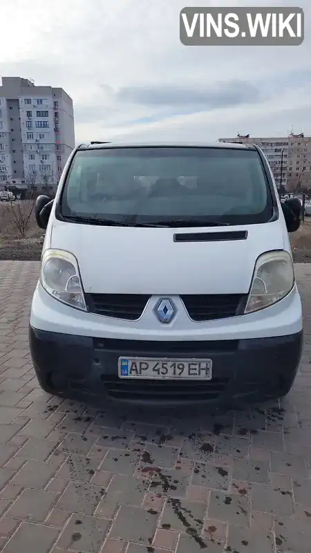 Мінівен Renault Trafic 2009 2 л. Ручна / Механіка обл. Запорізька, Запоріжжя - Фото 1/14