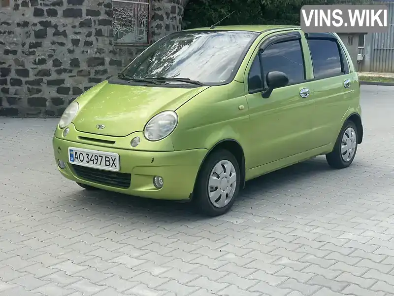 Хетчбек Daewoo Matiz 2007 0.8 л. Ручна / Механіка обл. Закарпатська, Ужгород - Фото 1/16