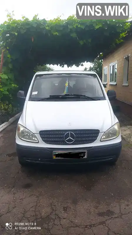 Мінівен Mercedes-Benz Vito 2005 2.15 л. Ручна / Механіка обл. Чернігівська, Ічня - Фото 1/13