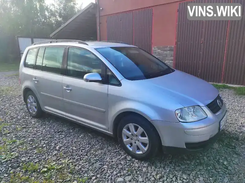 Мінівен Volkswagen Touran 2004 2 л. Автомат обл. Закарпатська, Хуст - Фото 1/11