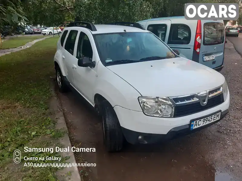 Внедорожник / Кроссовер Dacia Duster 2012 1.6 л. Ручная / Механика обл. Волынская, Луцк - Фото 1/3