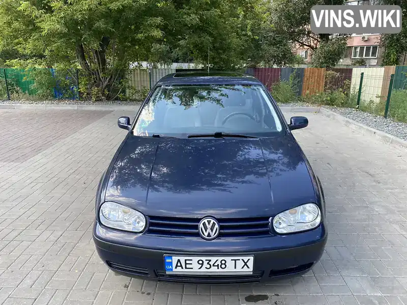 WVWZZZ1JZWD037110 Volkswagen Golf 1998 Хэтчбек 1.4 л. Фото 1