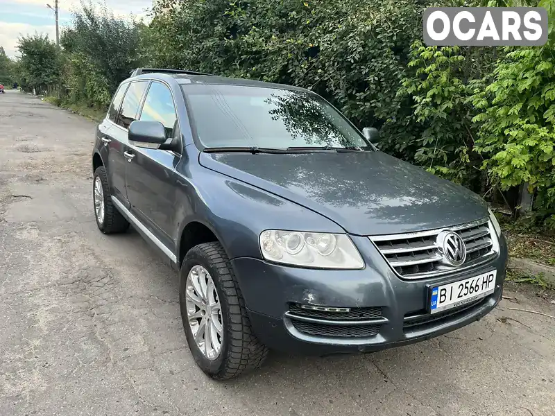 Внедорожник / Кроссовер Volkswagen Touareg 2004 2.46 л. Автомат обл. Полтавская, Полтава - Фото 1/21