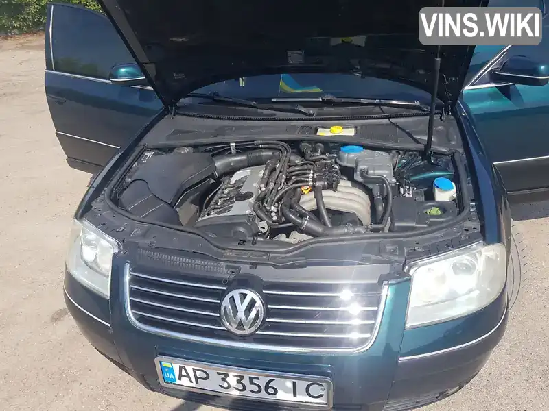 Седан Volkswagen Passat 2003 2 л. Ручна / Механіка обл. Запорізька, Запоріжжя - Фото 1/16