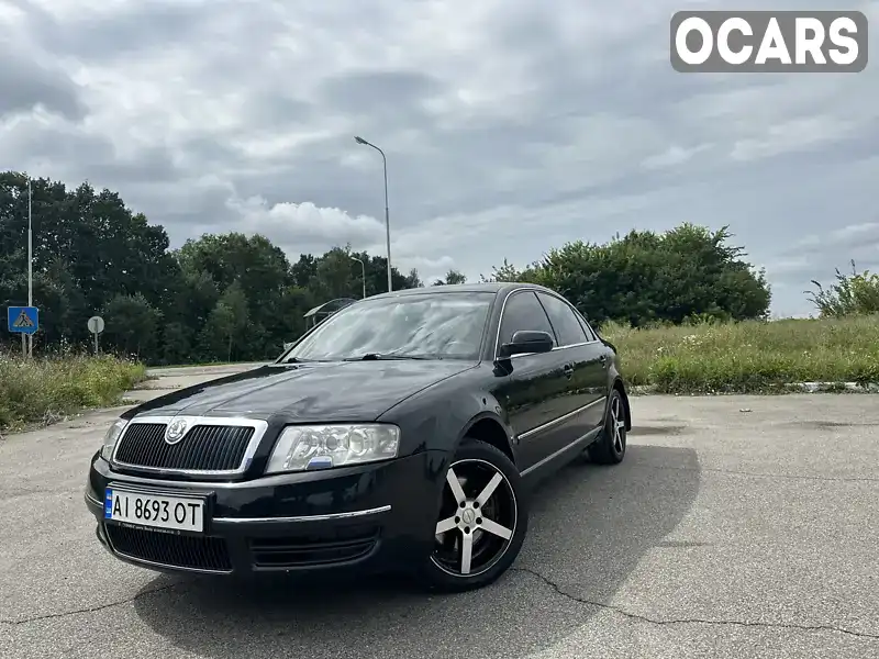 Лифтбек Skoda Superb 2006 2.5 л. Автомат обл. Черниговская, Мена - Фото 1/21