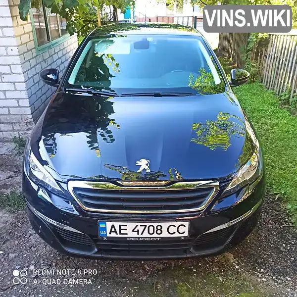 Універсал Peugeot 308 2015 1.6 л. Ручна / Механіка обл. Дніпропетровська, Верхньодніпровськ - Фото 1/6