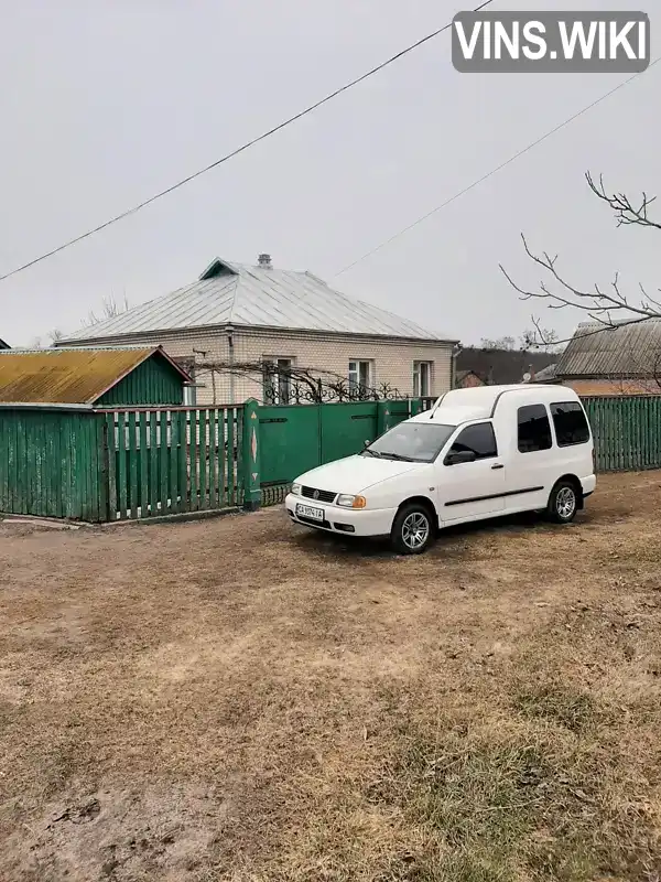 Пікап Volkswagen Caddy 2001 1.4 л. Ручна / Механіка обл. Черкаська, Сміла - Фото 1/21