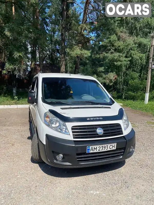 Мінівен Fiat Scudo 2007 2 л. Ручна / Механіка обл. Житомирська, Чуднів - Фото 1/21