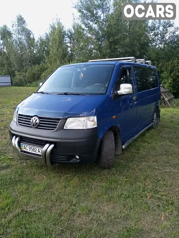 Мінівен Volkswagen Transporter 2007 2.46 л. Ручна / Механіка обл. Волинська, Камінь-Каширський - Фото 1/18