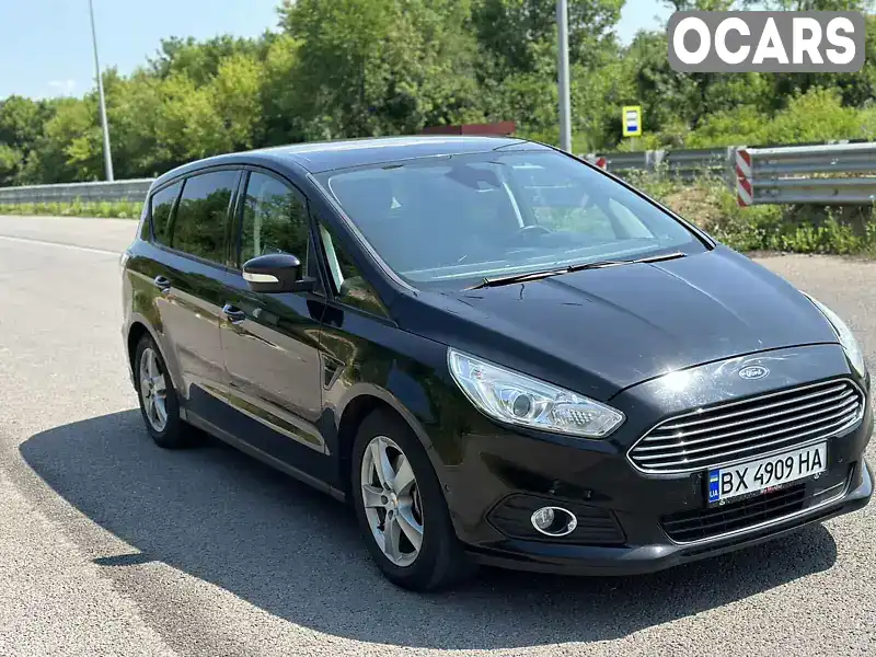 Мінівен Ford S-Max 2016 2 л. Ручна / Механіка обл. Хмельницька, Хмельницький - Фото 1/21