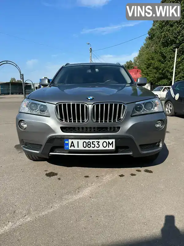 Внедорожник / Кроссовер BMW X3 2013 2.98 л. Автомат обл. Киевская, Яготин - Фото 1/12