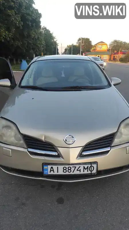 Седан Nissan Primera 2002 2.2 л. Ручна / Механіка обл. Київська, Біла Церква - Фото 1/8