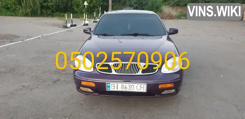 Седан Daewoo Leganza 2001 2 л. обл. Полтавська, Полтава - Фото 1/8