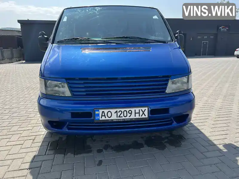 Мінівен Mercedes-Benz Vito 2001 2.2 л. Ручна / Механіка обл. Закарпатська, Ужгород - Фото 1/20