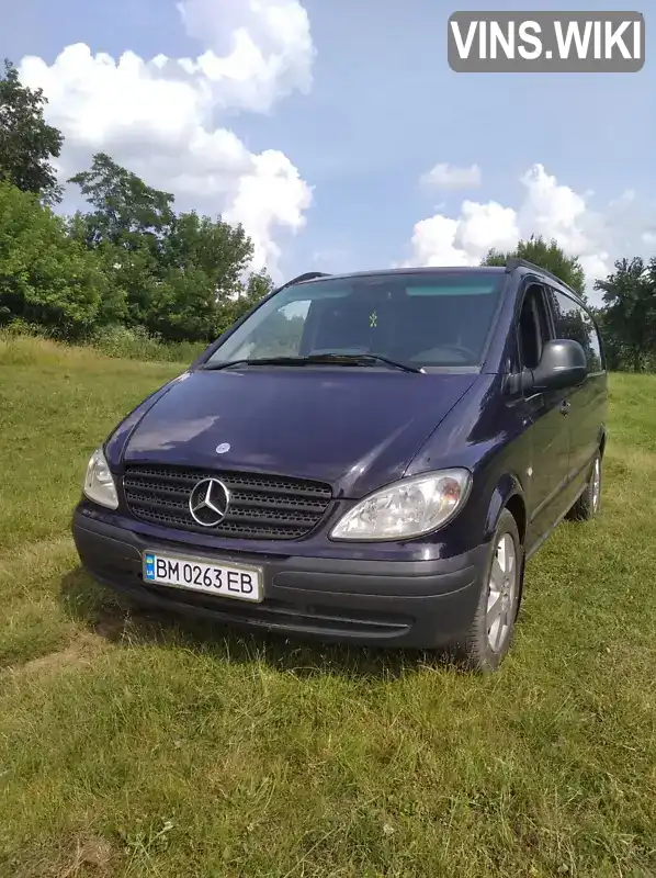 Мінівен Mercedes-Benz Vito 2007 2.2 л. Ручна / Механіка обл. Сумська, Путивль - Фото 1/21