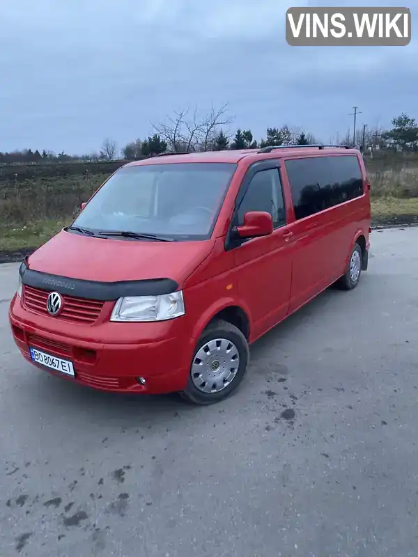 Мінівен Volkswagen Transporter 2006 2.46 л. Ручна / Механіка обл. Тернопільська, Бучач - Фото 1/21