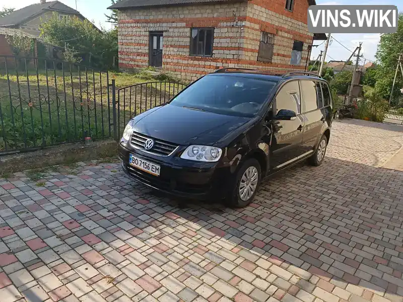 Мінівен Volkswagen Touran 2004 1.6 л. Ручна / Механіка обл. Тернопільська, Чортків - Фото 1/18