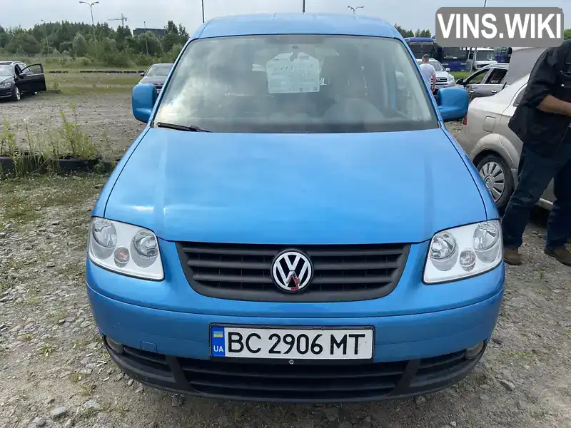 Мінівен Volkswagen Caddy 2008 2 л. обл. Львівська, Львів - Фото 1/21