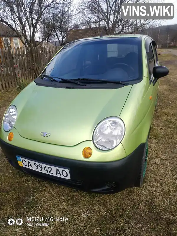 Хетчбек Daewoo Matiz 2007 null_content л. Ручна / Механіка обл. Черкаська, Корсунь-Шевченківський - Фото 1/5