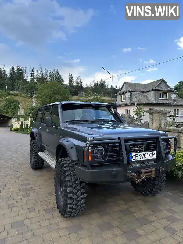 Позашляховик / Кросовер Nissan Patrol 1992 4.2 л. Ручна / Механіка обл. Івано-Франківська, Яремче - Фото 1/19