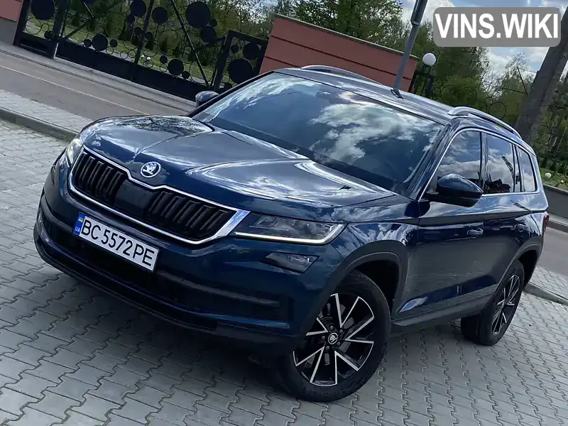 Позашляховик / Кросовер Skoda Kodiaq 2019 2 л. Автомат обл. Львівська, Дрогобич - Фото 1/21