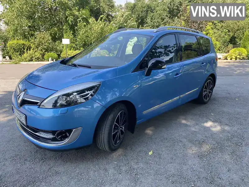 Минивэн Renault Grand Scenic 2013 1.5 л. Автомат обл. Ивано-Франковская, Бурштын - Фото 1/21