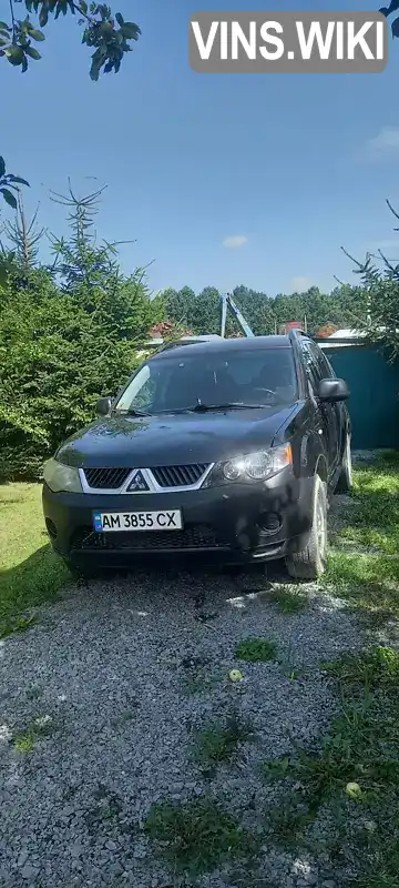 Позашляховик / Кросовер Mitsubishi Outlander 2009 2.4 л. Варіатор обл. Житомирська, Баранівка - Фото 1/8