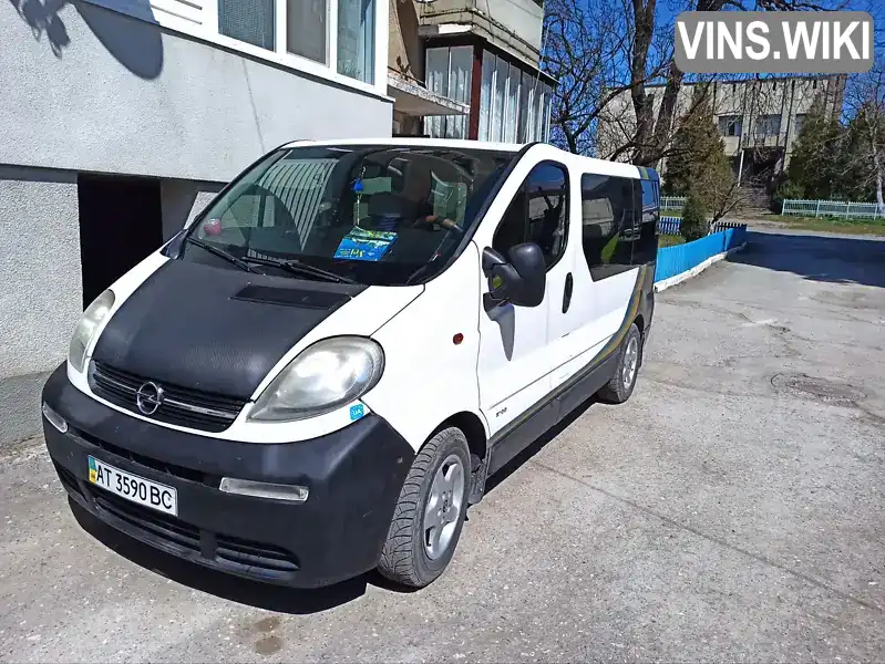 Мінівен Opel Vivaro 2004 1.87 л. Ручна / Механіка обл. Тернопільська, Заліщики - Фото 1/10