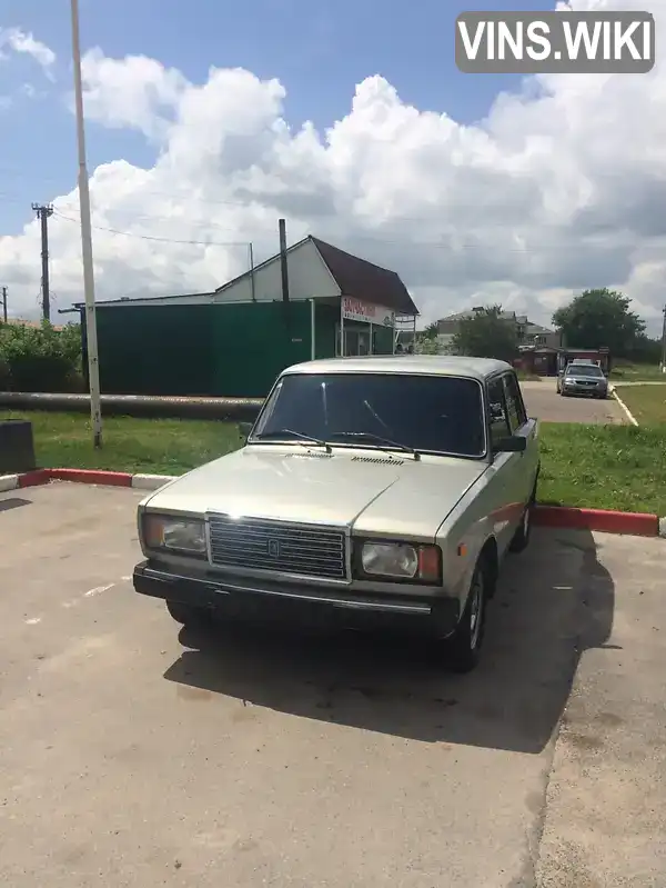 Седан ВАЗ / Lada 2107 2007 1.5 л. Ручна / Механіка обл. Вінницька, Іллінці - Фото 1/6