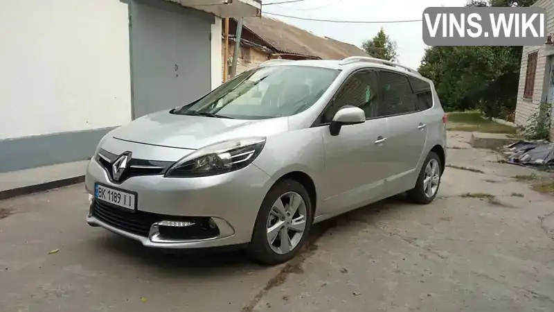 Минивэн Renault Scenic 2014 1.5 л. Робот обл. Ровенская, Острог - Фото 1/21