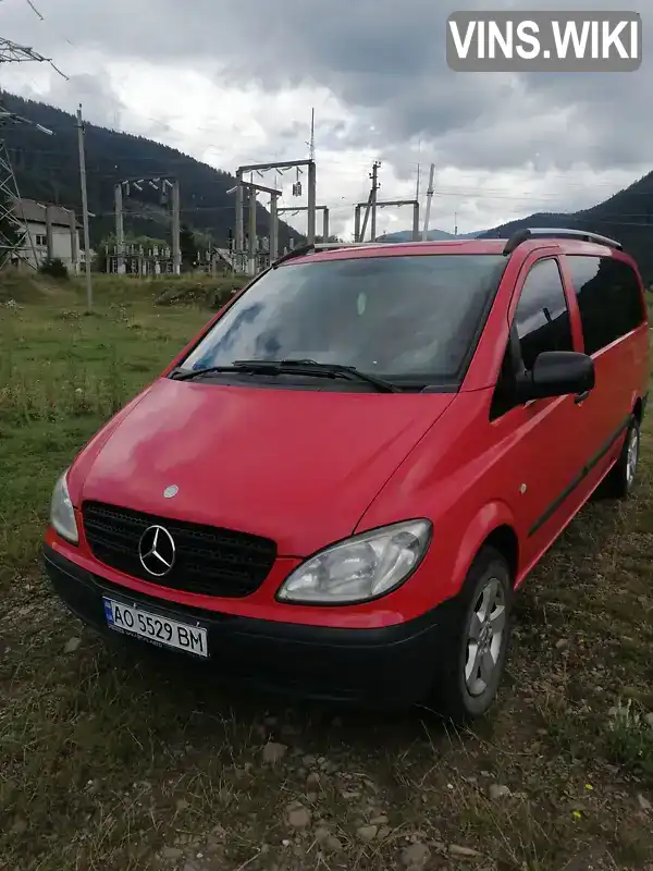 Мінівен Mercedes-Benz Vito 2010 2.2 л. Ручна / Механіка обл. Закарпатська, Міжгір'я - Фото 1/14