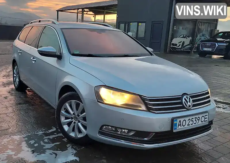 Універсал Volkswagen Passat 2012 1.6 л. Ручна / Механіка обл. Закарпатська, Тячів - Фото 1/18