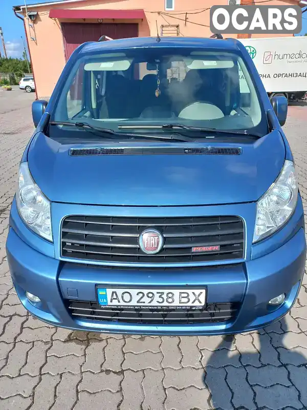 Мінівен Fiat Scudo 2010 2 л. Ручна / Механіка обл. Закарпатська, Мукачево - Фото 1/9