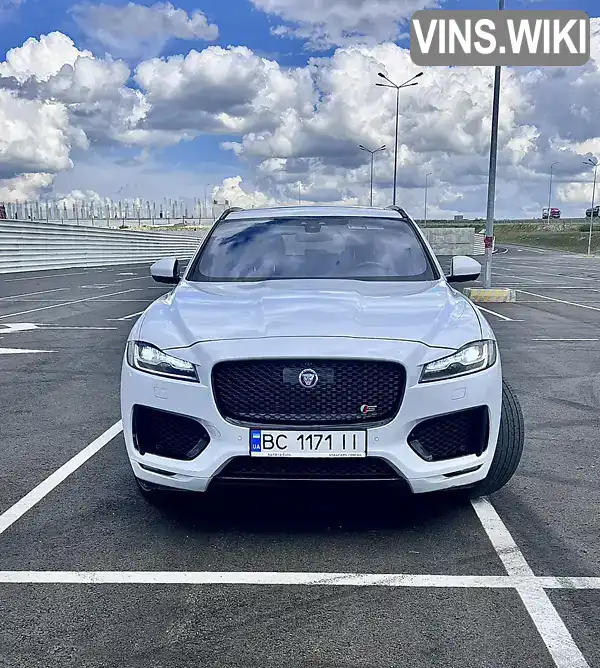 Внедорожник / Кроссовер Jaguar F-Pace 2017 3 л. Типтроник обл. Львовская, Львов - Фото 1/19