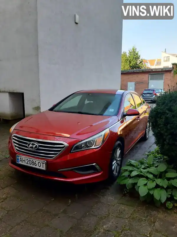 Седан Hyundai Sonata 2016 2.36 л. Автомат обл. Донецька, Слов'янськ - Фото 1/17