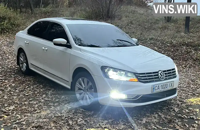 Седан Volkswagen Passat 2012 2.5 л. Автомат обл. Черкасская, Лысянка - Фото 1/16