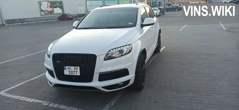 Позашляховик / Кросовер Audi Q7 2015 3 л. Типтронік обл. Дніпропетровська, Павлоград - Фото 1/21