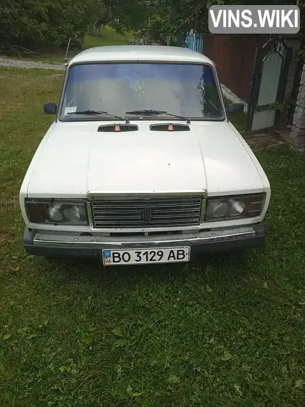 Седан ВАЗ / Lada 2107 1991 1.6 л. Ручна / Механіка обл. Тернопільська, Монастириська - Фото 1/5