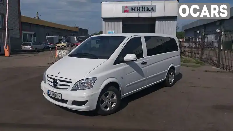 Мінівен Mercedes-Benz Vito 2014 2.1 л. Ручна / Механіка обл. Полтавська, Полтава - Фото 1/10