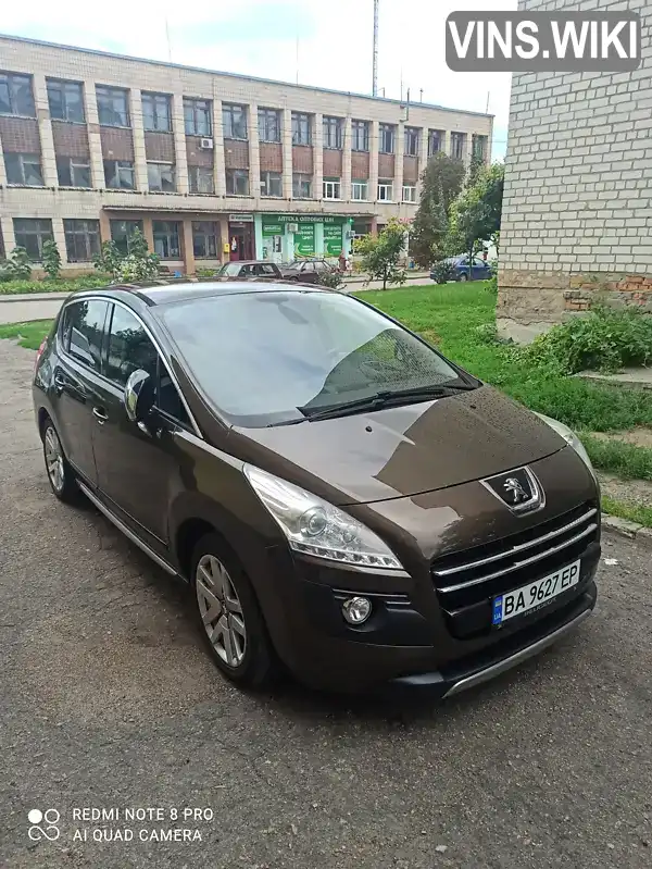 Позашляховик / Кросовер Peugeot 3008 2012 null_content л. Робот обл. Кіровоградська, Добровеличківка - Фото 1/21