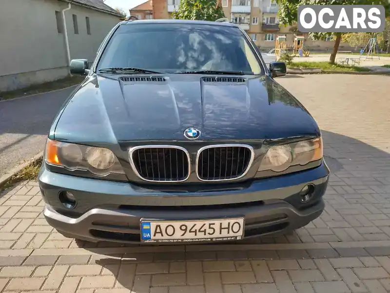 Внедорожник / Кроссовер BMW X5 2002 2.93 л. Автомат обл. Закарпатская, Мукачево - Фото 1/11