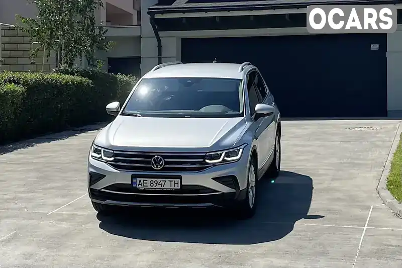 Позашляховик / Кросовер Volkswagen Tiguan 2021 1.98 л. Робот обл. Дніпропетровська, Дніпро (Дніпропетровськ) - Фото 1/13