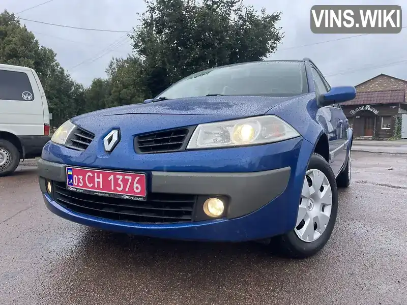 Універсал Renault Megane 2006 1.6 л. Ручна / Механіка обл. Чернігівська, Бахмач - Фото 1/21