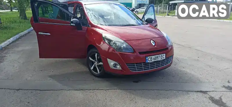 Мінівен Renault Megane Scenic 2012 1.6 л. Ручна / Механіка обл. Чернігівська, Чернігів - Фото 1/16