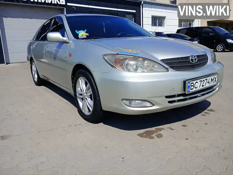 Седан Toyota Camry 2004 2.4 л. Ручная / Механика обл. Львовская, Радехов - Фото 1/11