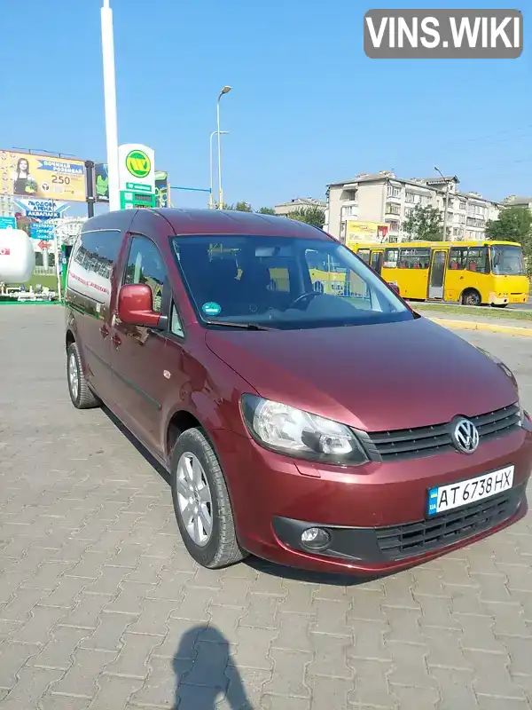 Мінівен Volkswagen Caddy 2011 1.6 л. Ручна / Механіка обл. Івано-Франківська, Івано-Франківськ - Фото 1/21