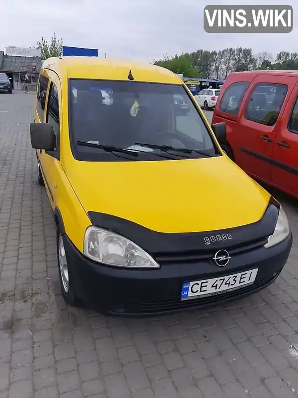 Мінівен Opel Combo 2008 1.2 л. Ручна / Механіка обл. Чернівецька, Чернівці - Фото 1/9