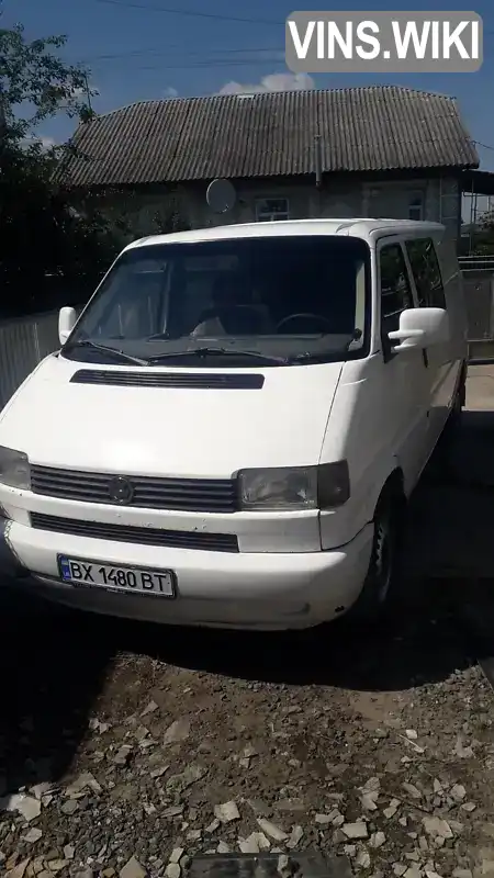 Мінівен Volkswagen Transporter 1998 2.5 л. Ручна / Механіка обл. Хмельницька, Дунаївці - Фото 1/10